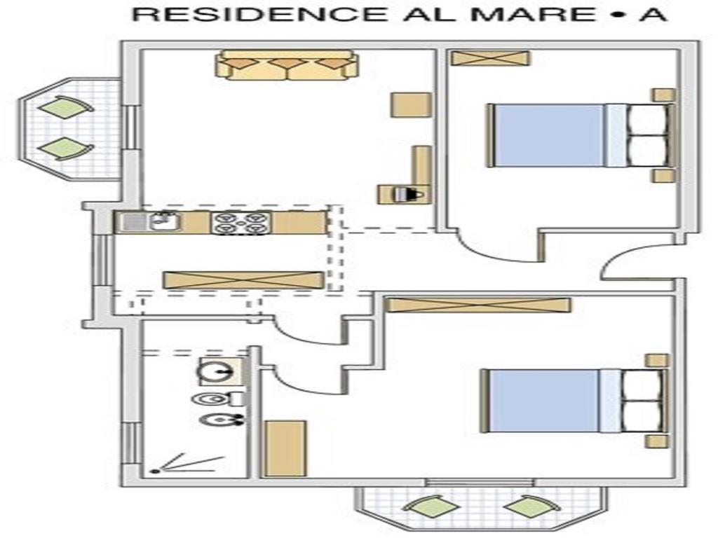 Hotel&Residence Al Mare Lido di Jesolo Habitación foto