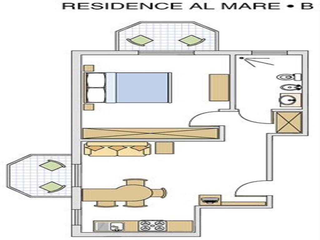 Hotel&Residence Al Mare Lido di Jesolo Habitación foto